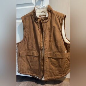 Lee Sherpa line Workwear vest